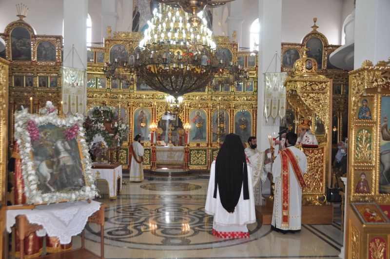 Ἡ ἑορτή τοῦ Ἁγίου Μεγαλομάρτυρος Γεωργίου τοῦ τροπαιοφόρου 2021